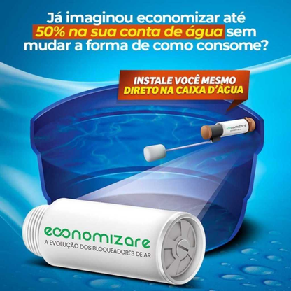 Bloqueador De Ar Redutor Conta Água - Economizare - Economia