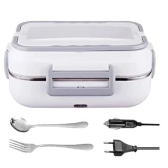 Marmita Elétrica Carro Casa Portátil Bivolt Automática 110v/ 220v E 12V/24V ( Electric Lunch Box)