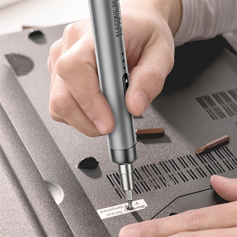 Parafusadeira elétrica de precisão recarregável 46 em 1