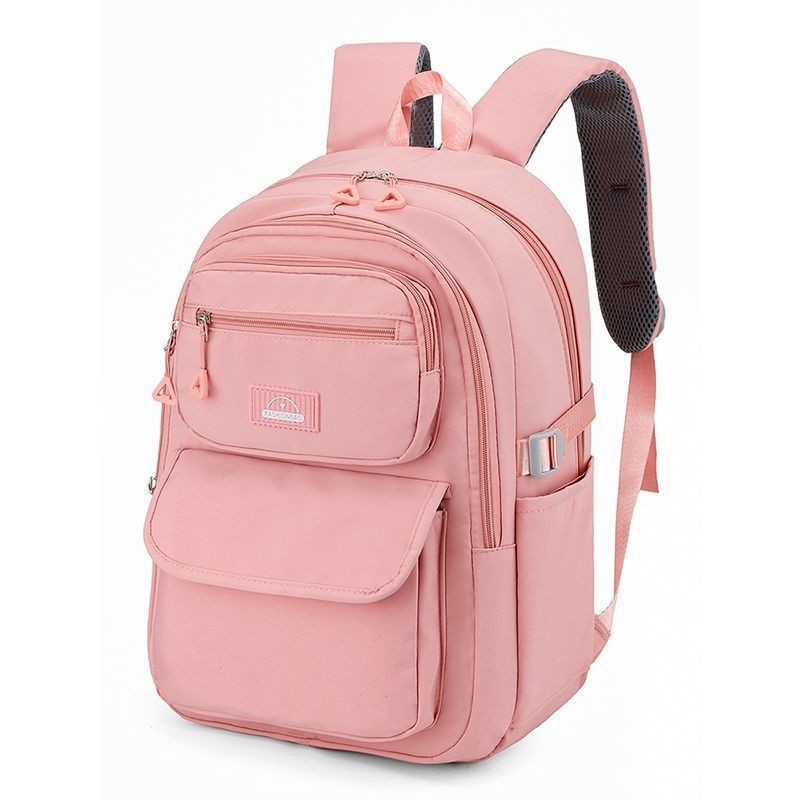 Mochila coreana de grande capacidade mochila escolar impermeável unissex