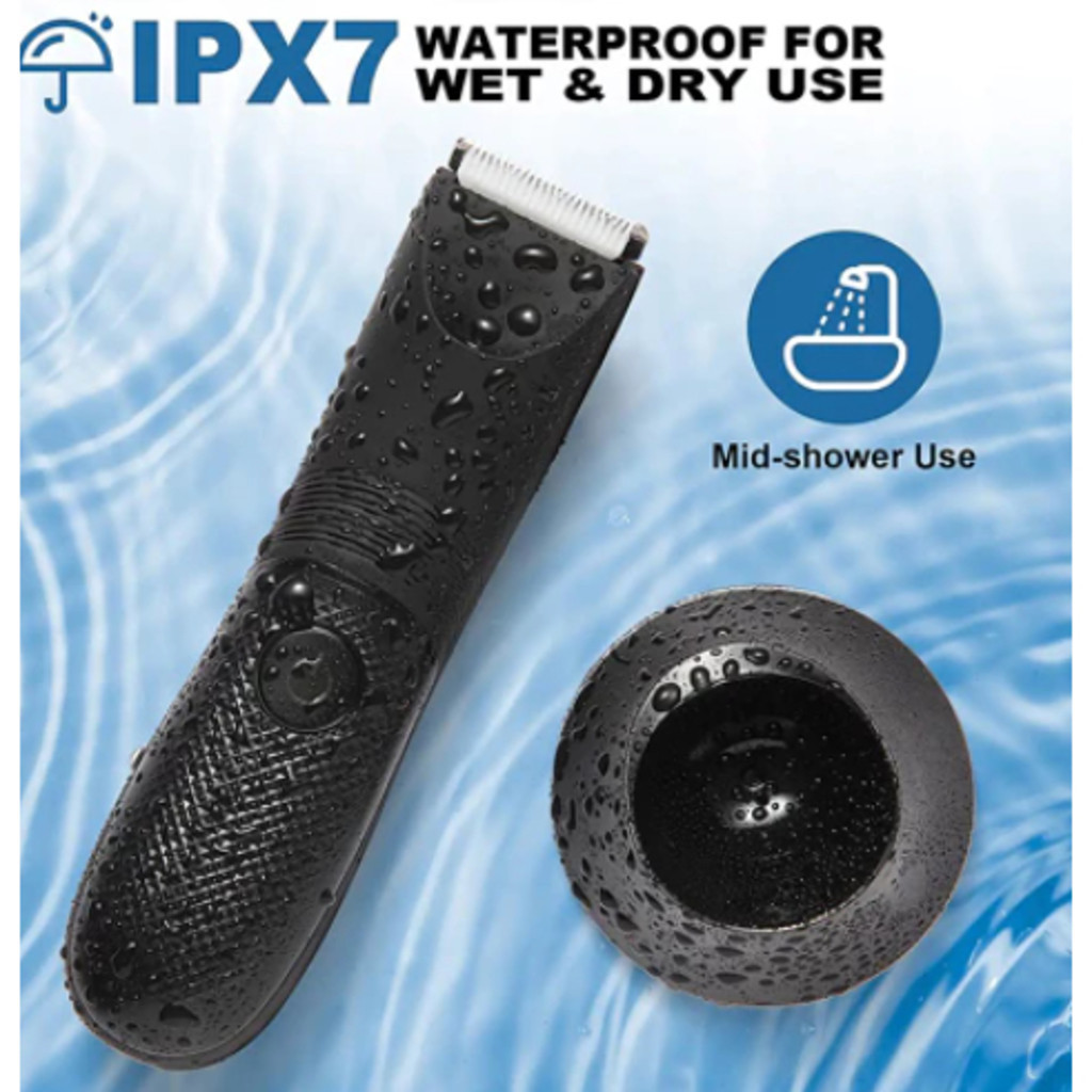 Kemei KM-1838 Aparador De Cabelo Para Área Da Virilha Não corta sua pele À Prova D'água